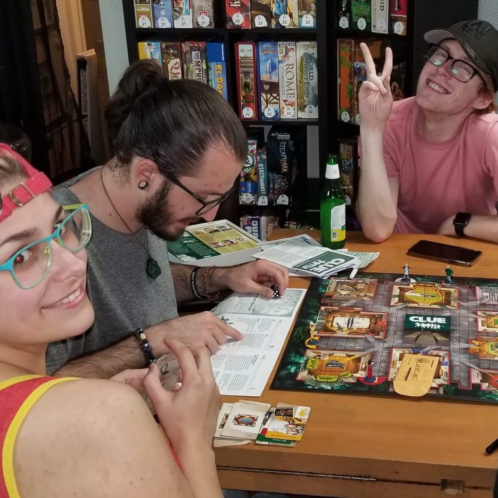 Playing Board Games at Meepleville
