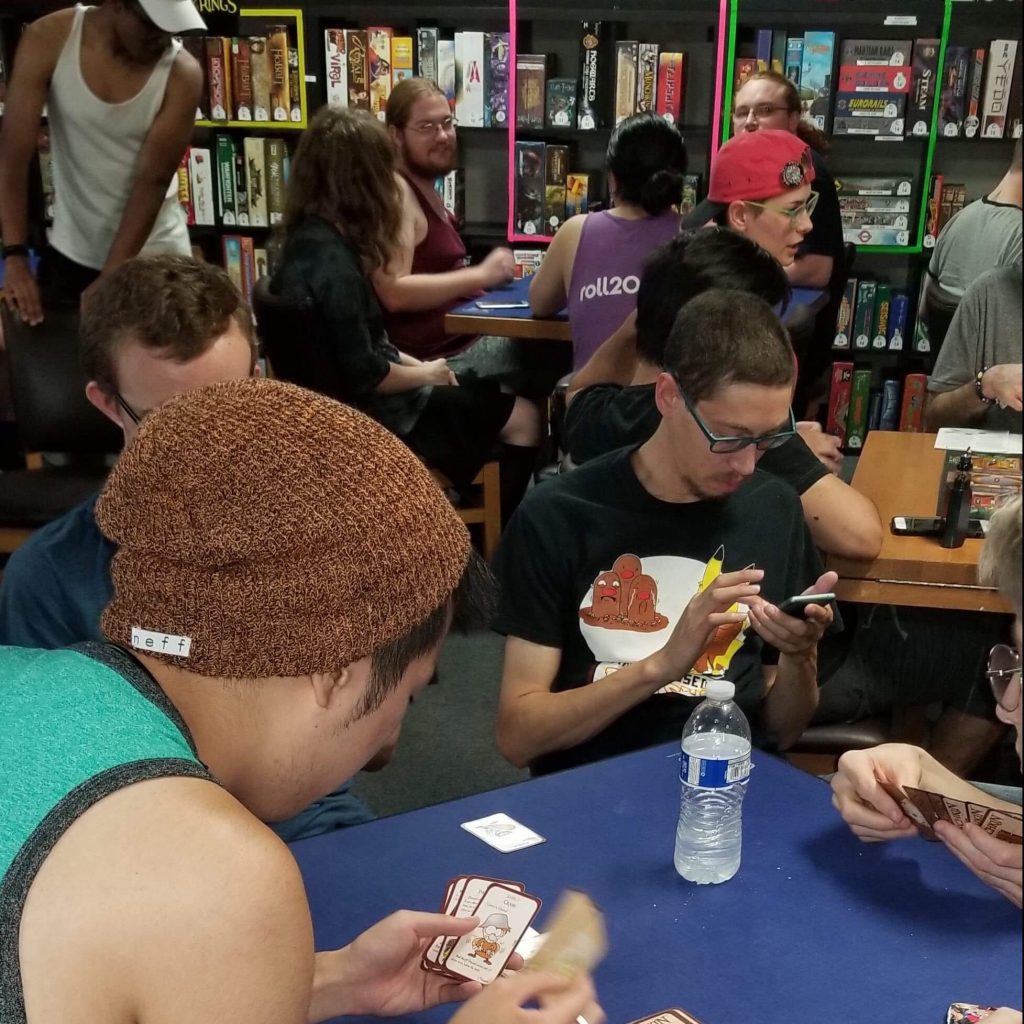 Card Games at Meepleville Board Game Café